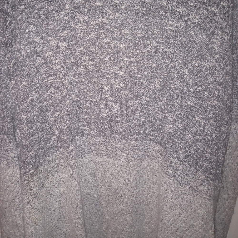 Simply Vera Vera Wang Long Cardigan XL Black/White/Grey - Picture 9 of 10